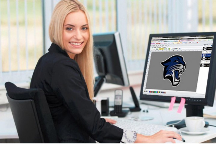 Digitizize Logo For Embroidery