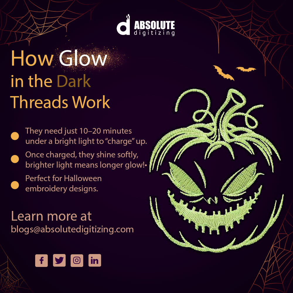Halloween Embroidery Digitizing
